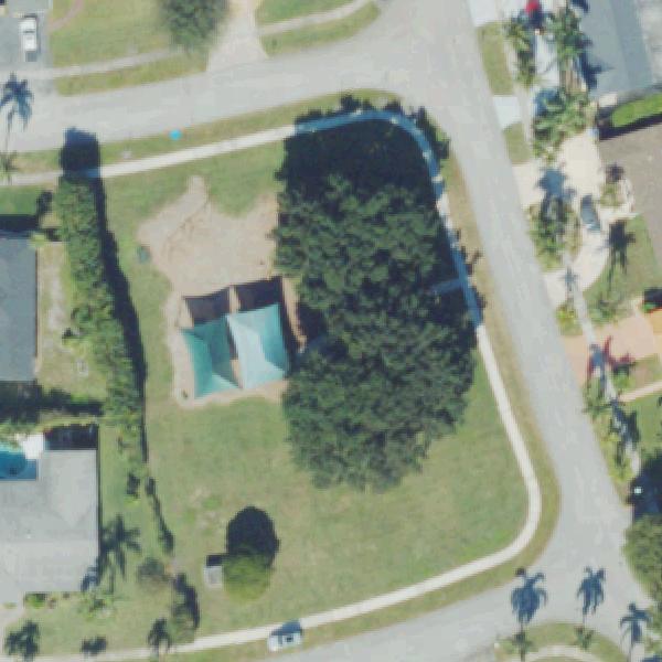 Aerial view of 108th Ave Park