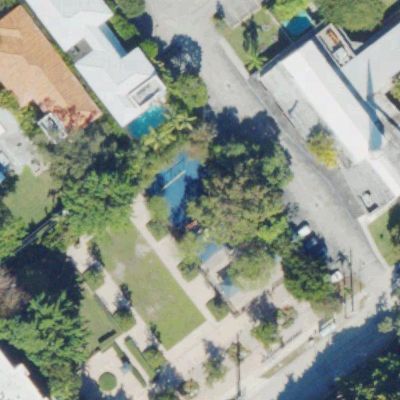 Aerial view of 1814 Brickell Park