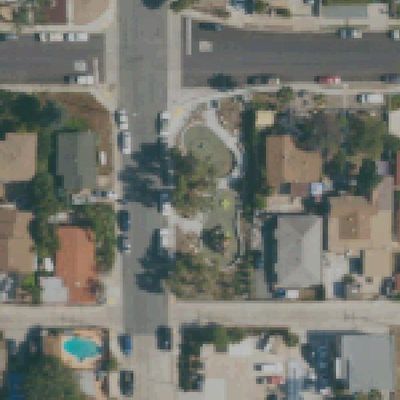 Aerial view of 41st Street Park
