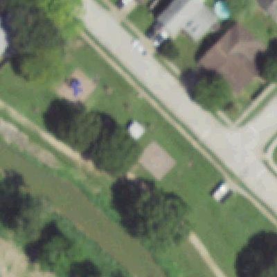 Aerial photo of Aaron Pasternak Park
