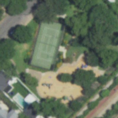 Aerial view of Abbott Park-highland park