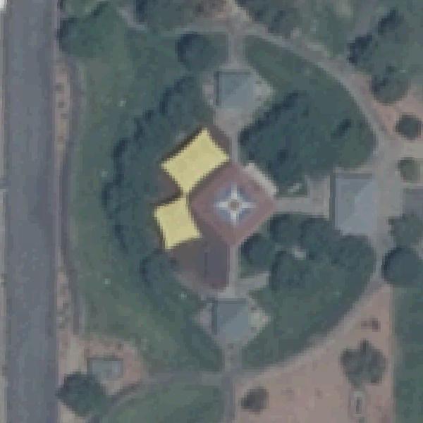 Aerial photo of Acacia Park