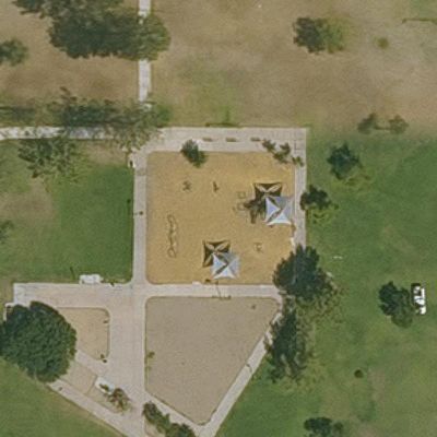 Aerial view of ​​​​Acacia Park