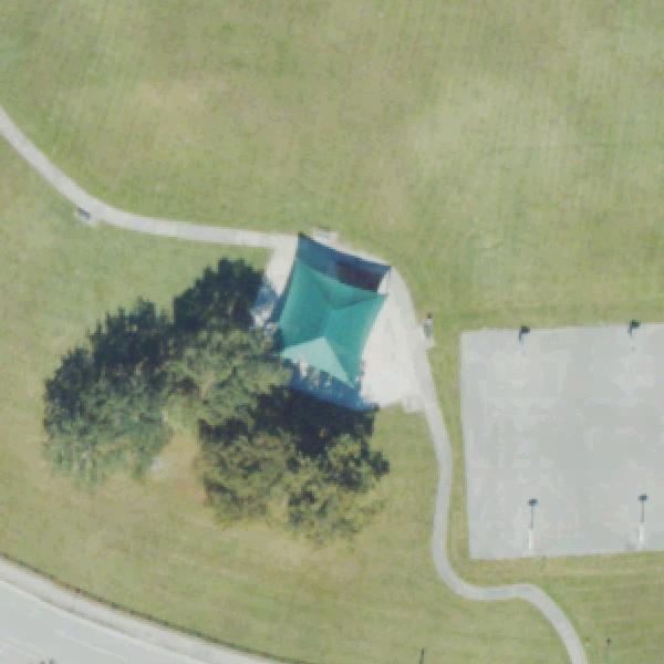 Aerial view of Acadia Park