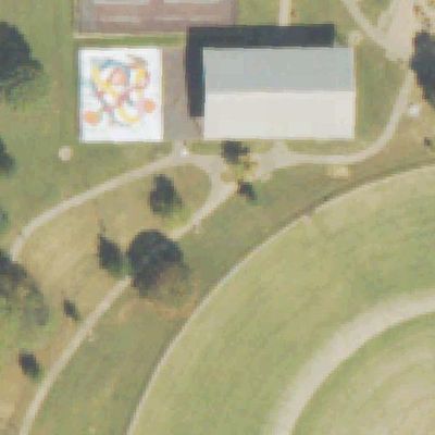 Aerial view of Adair Park II