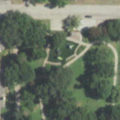 Aerial view of Addison Town Park