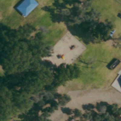 Aerial view of Admiral Baker Park (US Navy)