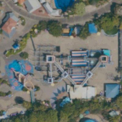 Aerial view of Air Bounce