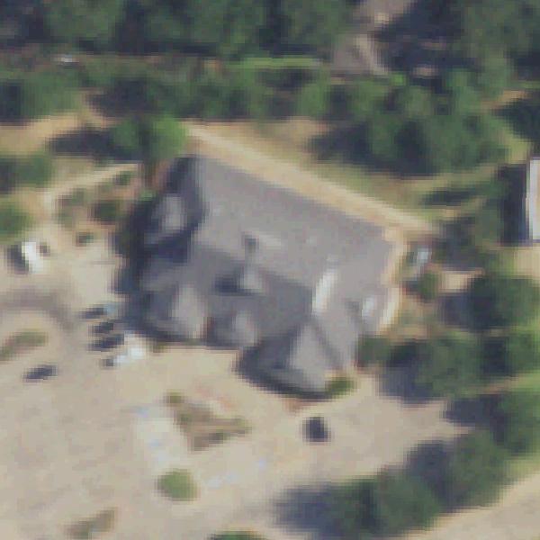 Aerial view of Al Rollins Park