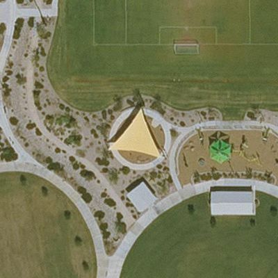 Aerial view of Alamar Park
