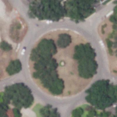 Aerial photo of Alameda Circle Park- Olmos Park