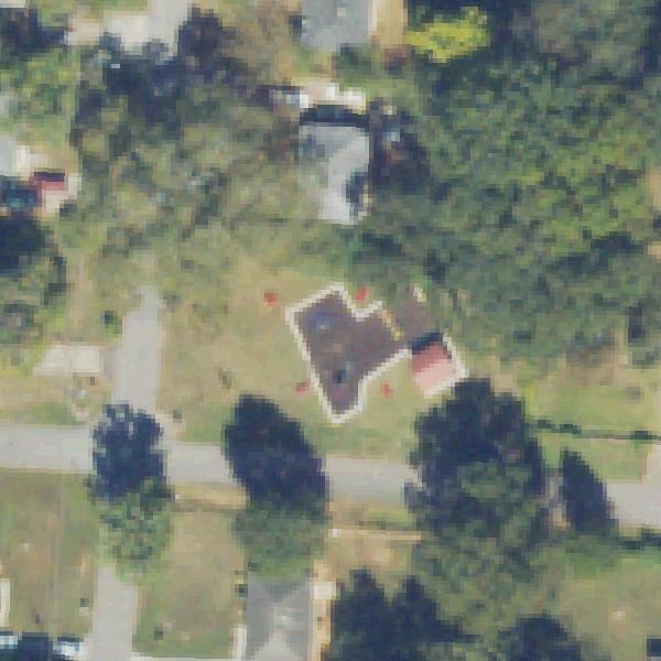 Aerial view of Alder Drive Park