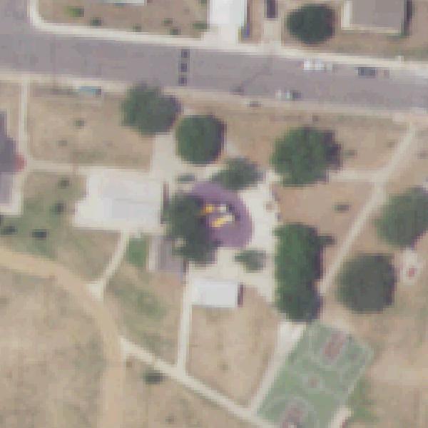 Aerial photo of Alderete Park
