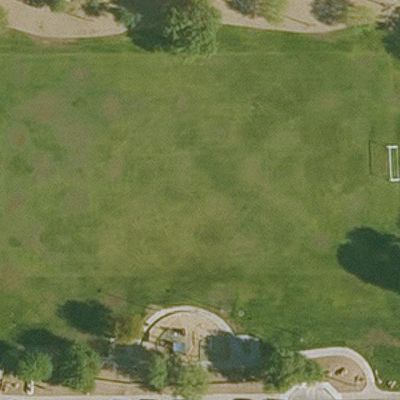 Aerial view of Alegre Park