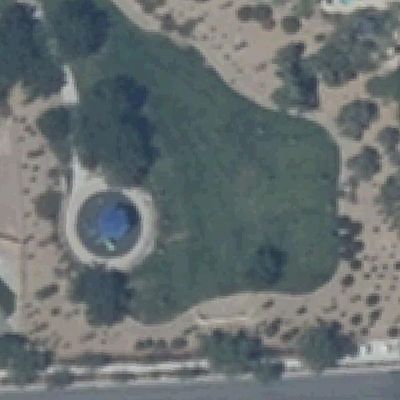 Aerial photo of Aliante community back park