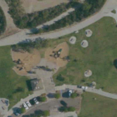 Aerial view of All Seasons Park