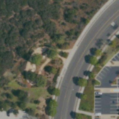 Aerial view of Allen Jones Park