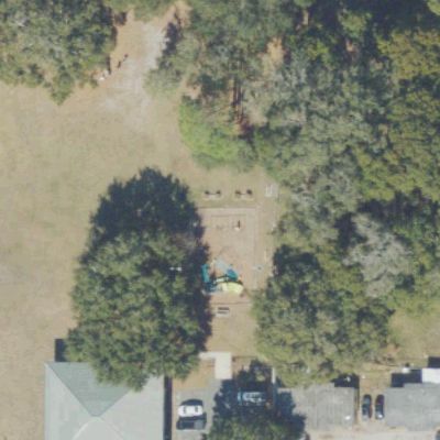 Aerial view of Alonzo Williams Park/Billie Dean Community Center