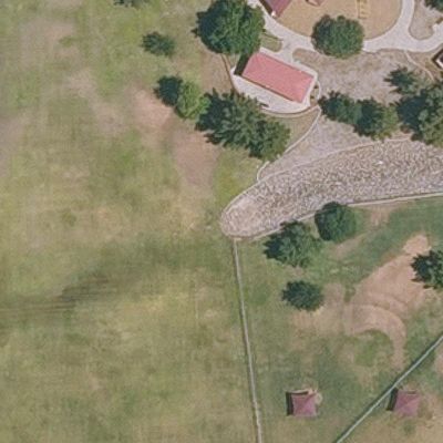 Aerial view of Alta Vista Park