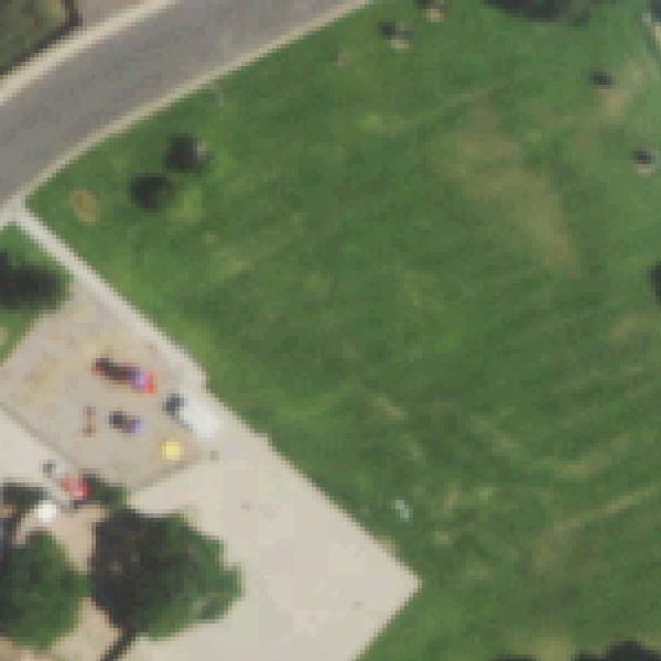 Aerial photo of Alvin B. Thomas Park