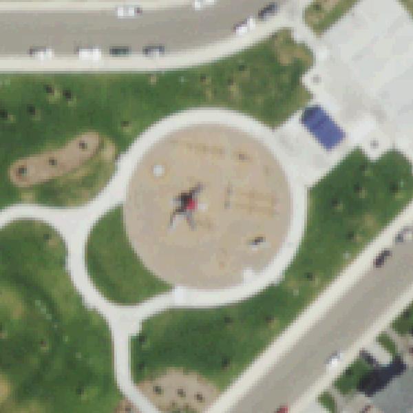 Aerial photo of Amber Creek Park