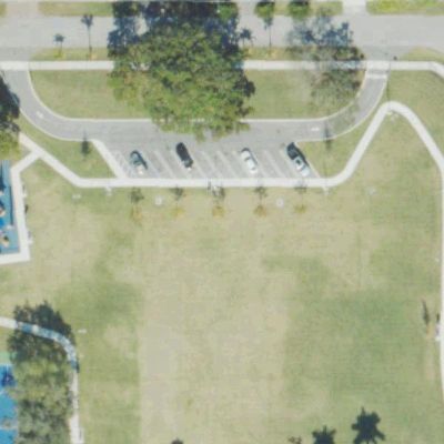 Aerial view of Andover Park