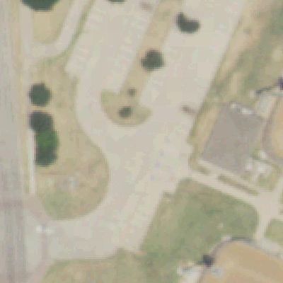 Aerial view of Andrew Brown Park Central