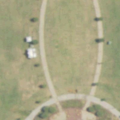 Aerial photo of Andrew Brown Park East