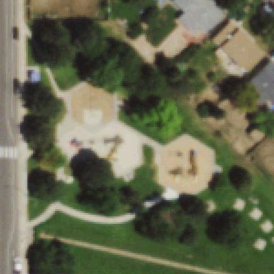 Aerial photo of Apache Mesa Park