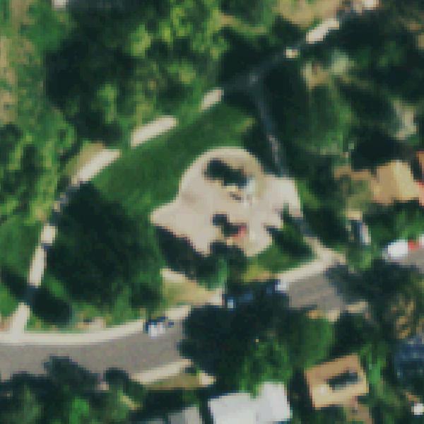 Aerial photo of Apple Meadows Park