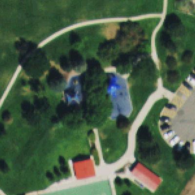 Aerial photo of Arapaho Park