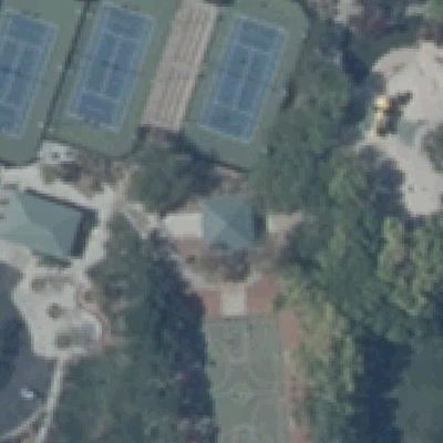 Aerial photo of Arbors Tennis & Play Park