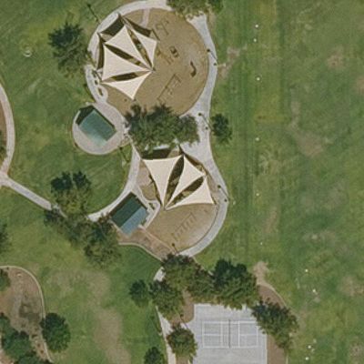 Aerial view of Arbuckle Park