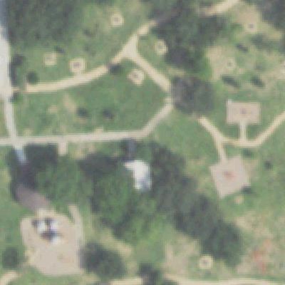 Aerial photo of Archbishop Joseph A. Fiorenza Park East