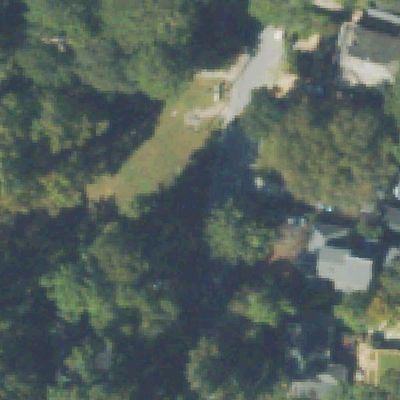 Aerial view of Ardmore Park Playground