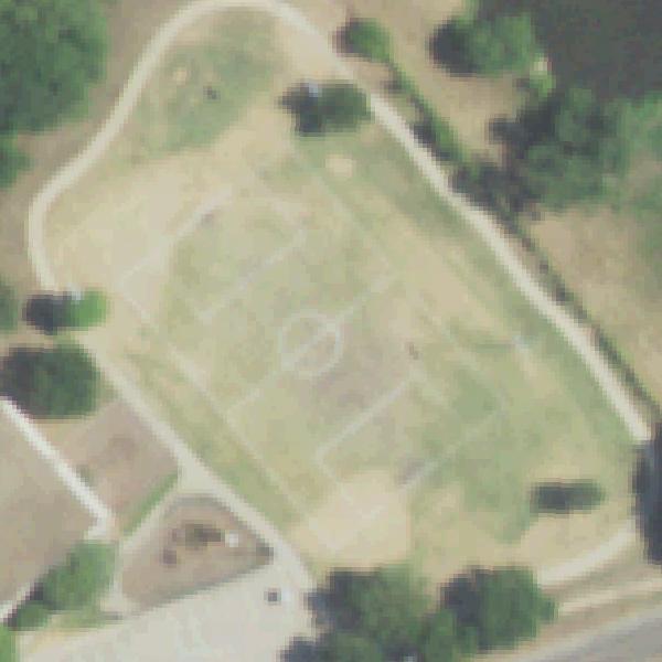 Aerial view of Arlington Park