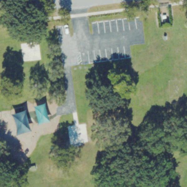 Aerial view of Ashley Hale Park