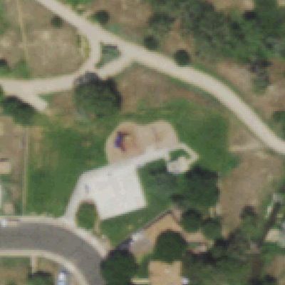 Aerial photo of Aspen Park Playground