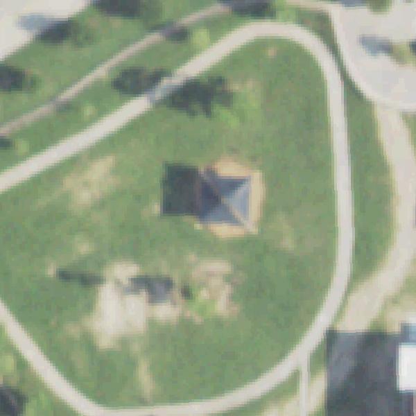 Aerial photo of Atascocita springs park