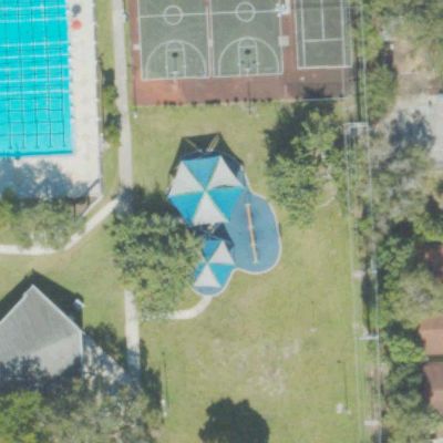 Aerial view of Athalie Range Park