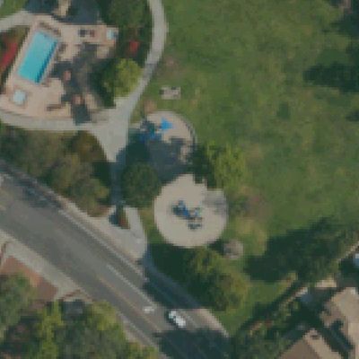 Aerial view of Augusta Park