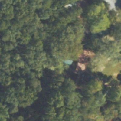 Aerial view of Autrey Mill Nature Preserve & Heritage Center