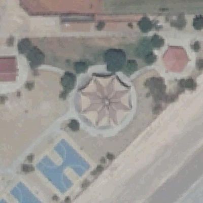 Aerial photo of Aviary Park