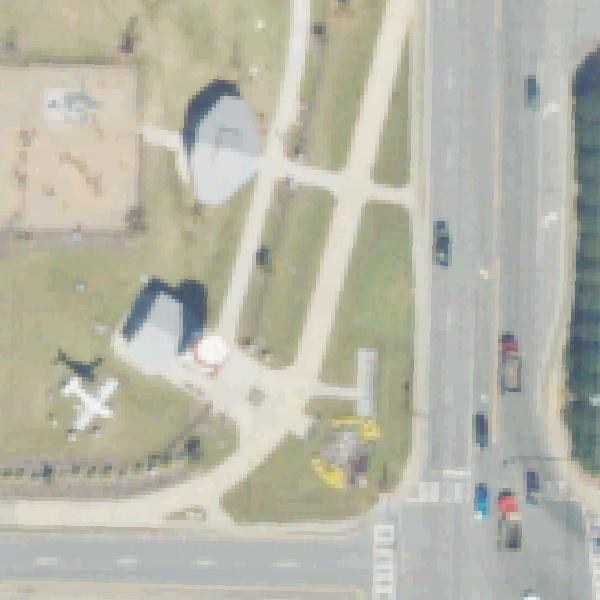 Aerial view of Aviation Park