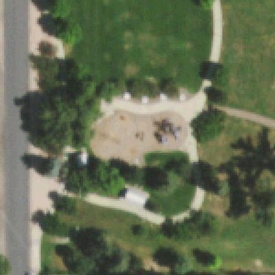 Aerial photo of Aviation Park