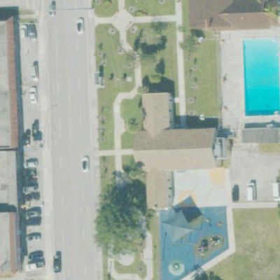 Aerial view of Babcock Park
