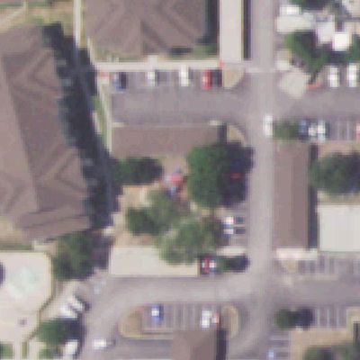 Aerial photo of Babcock Playground