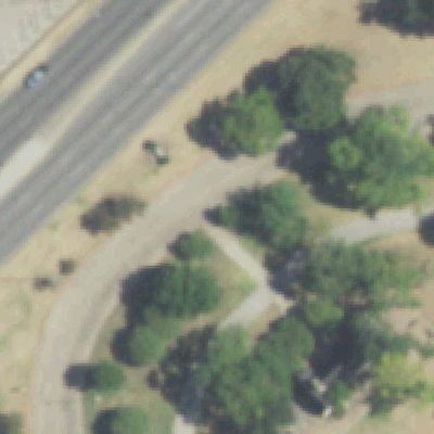 Aerial photo of Bachman Lake Park