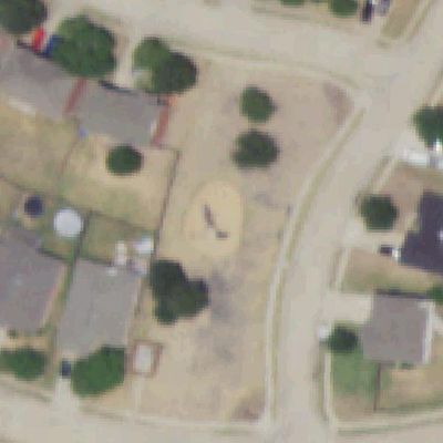 Aerial view of Bainbridge Playground