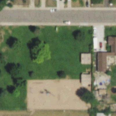 Aerial photo of Baker Park